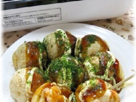 休日のランチにたこ焼き♪